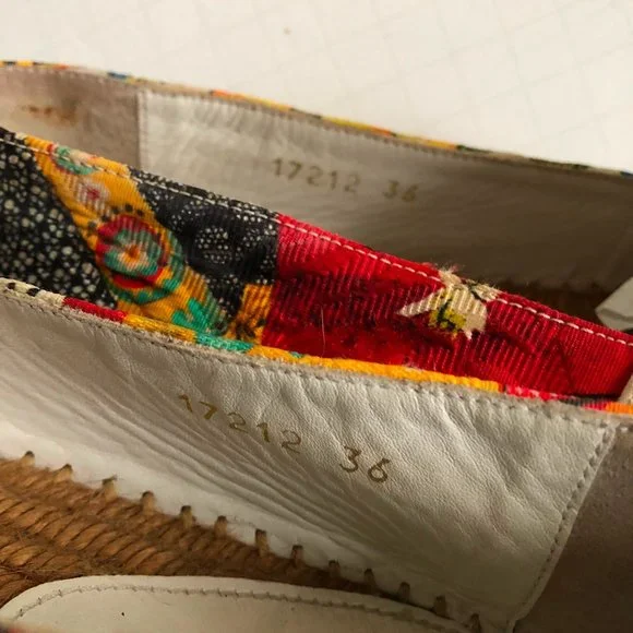 Dolce and Gabbana floral lemon scarf caretto print jacquard espadrilles - Picture 11 of 12